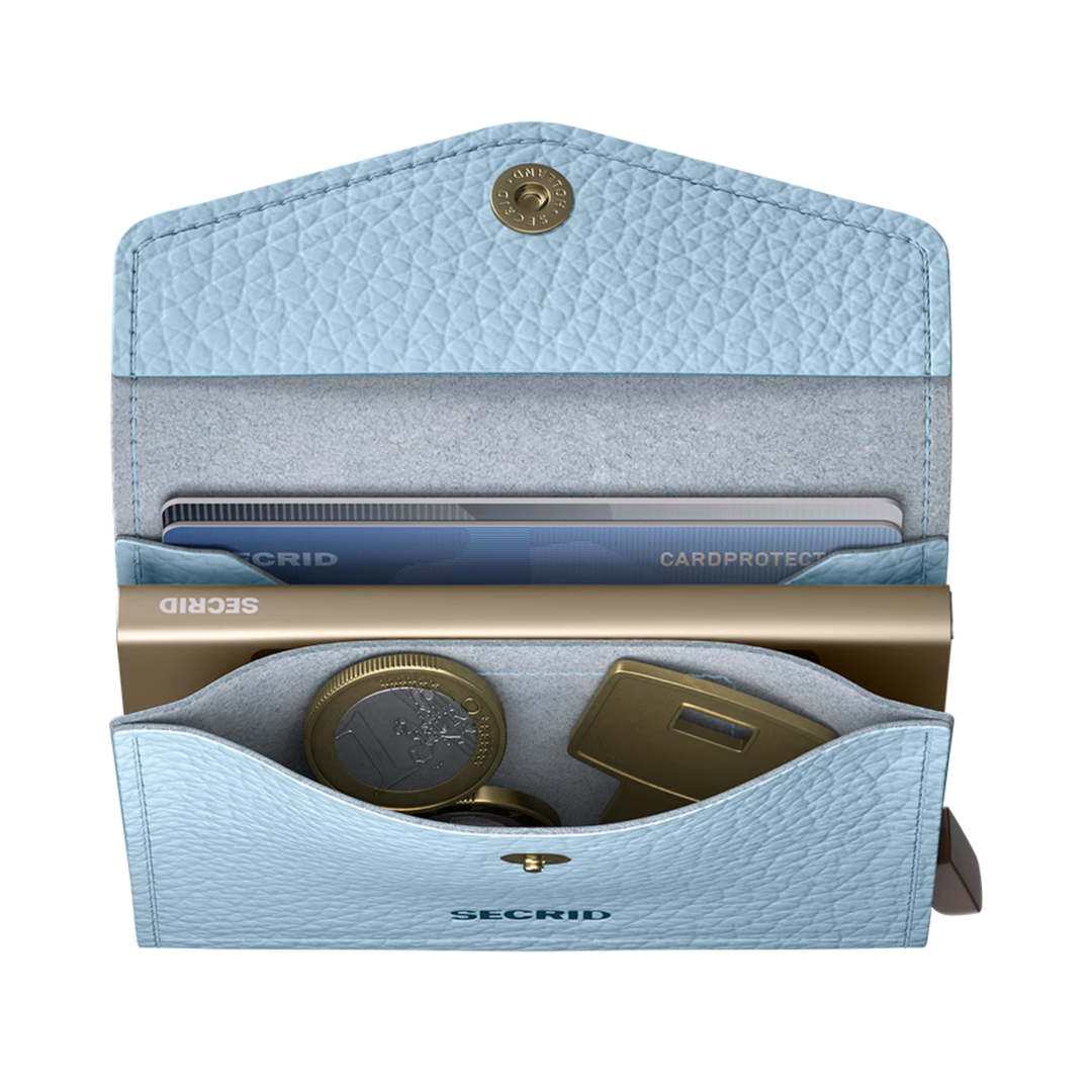 SECRID - Envelope Wallet - Pebble Ice Blue