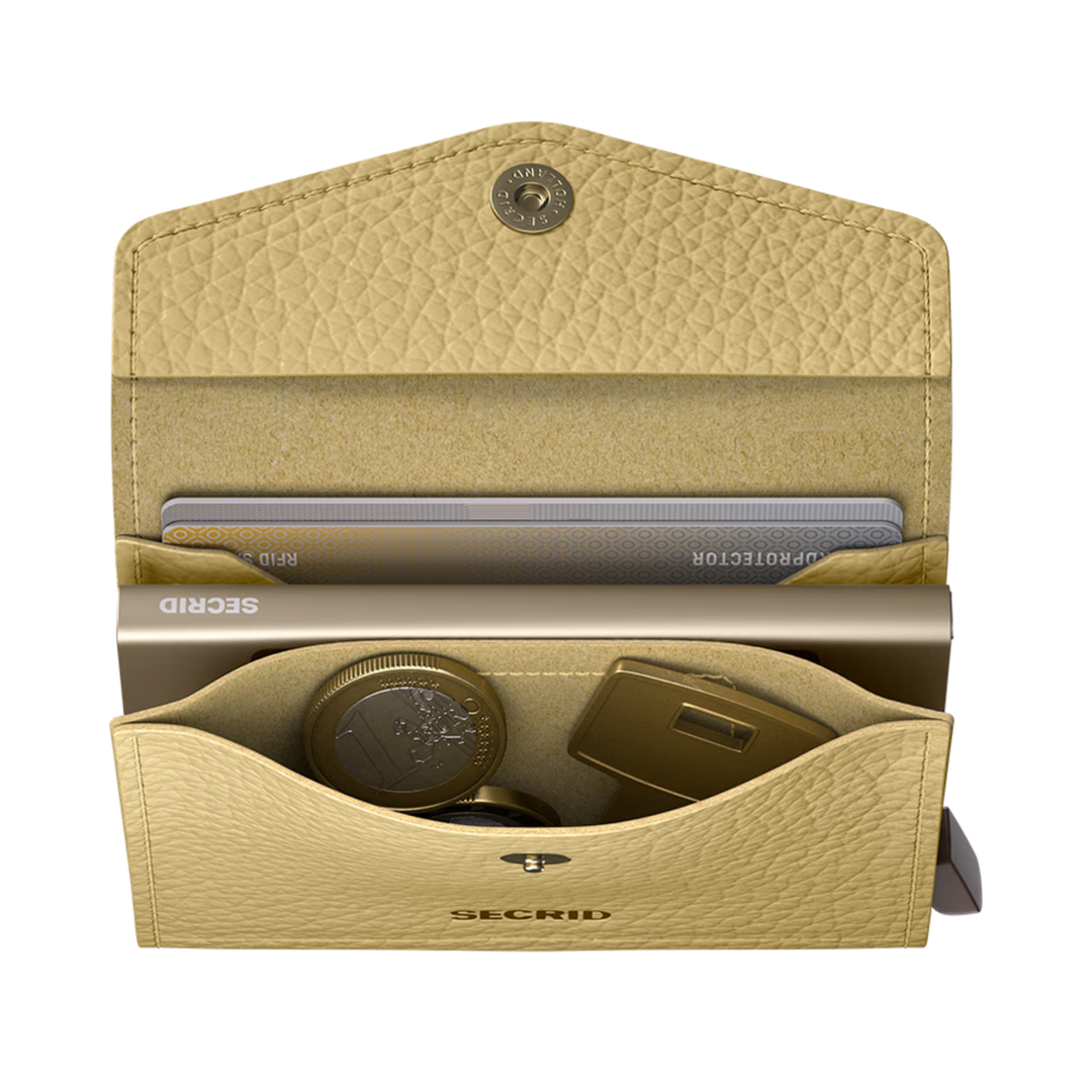 SECRID - Envelope Wallet - Pebble Butter Yellow
