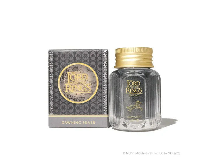 Ferris Wheel Press X Warner Brothers - The Lord of the Rings - Fountain Pen Ink - Dawning Silver 28 mL