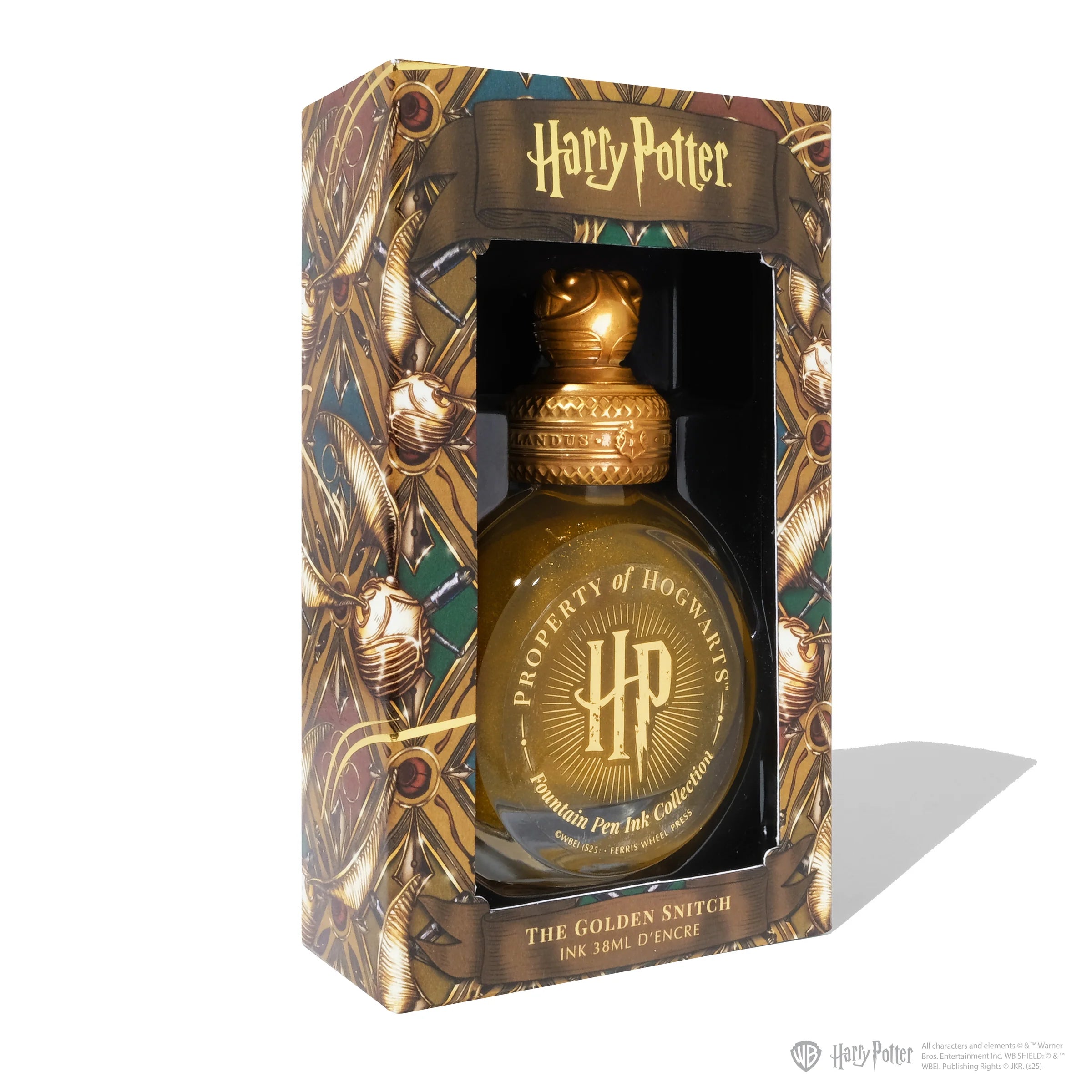 Ferris Wheel Press - Harry Potter Fountain Pen Ink 38 mL - The Golden ...