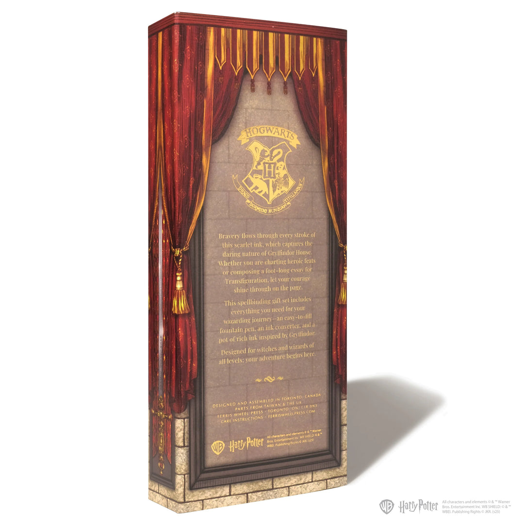 Ferris Wheel Press - Harry Potter Carousel Fountain Pen & Ink Set - Gryffindor (Limited Edition)