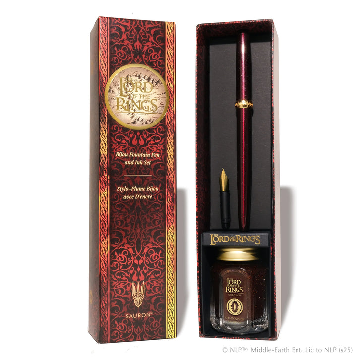 Ferris Wheel Press - Lord of the Rings Bijou Fountain Pen and Ink Set - Sauron