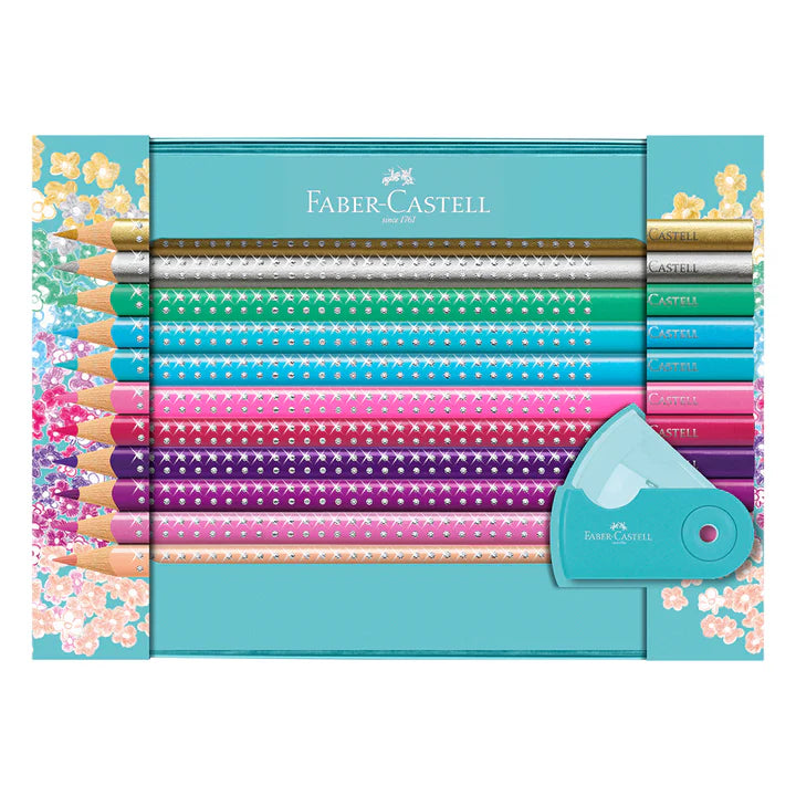 Faber-Castell - Sparkle Coloured Pencils Gift Set - 21pcs