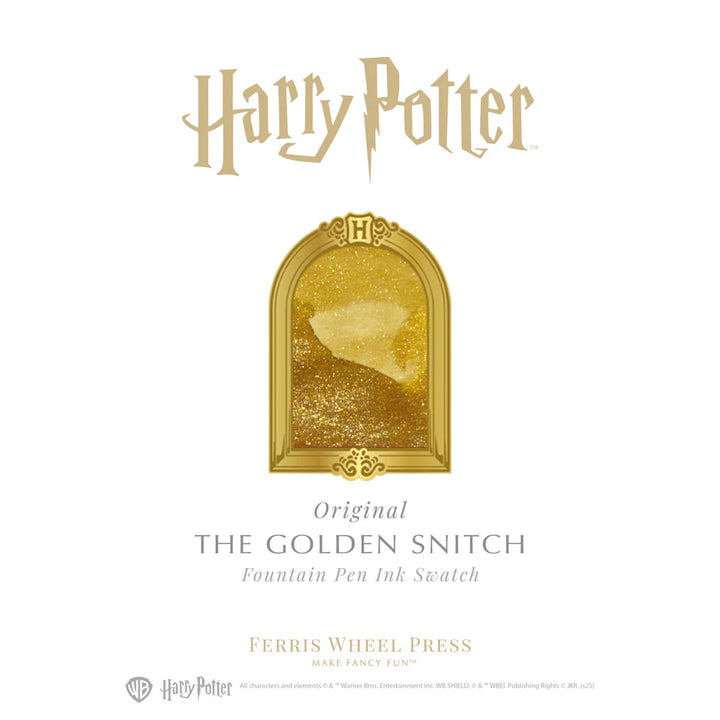 Ferris Wheel Press - Harry Potter Fountain Pen Ink 38 mL - The Golden Snitch (Limited Edition)