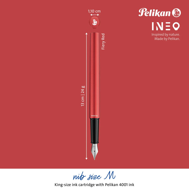 Pelikan - Ineo Fountain Pen - Fiery Red