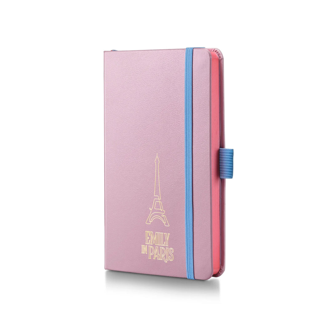 Sheaffer - Emily in Paris - Sentinel 321 Pink Matte Finish Ballpoint Pen and A6 Notebook - Gift Set