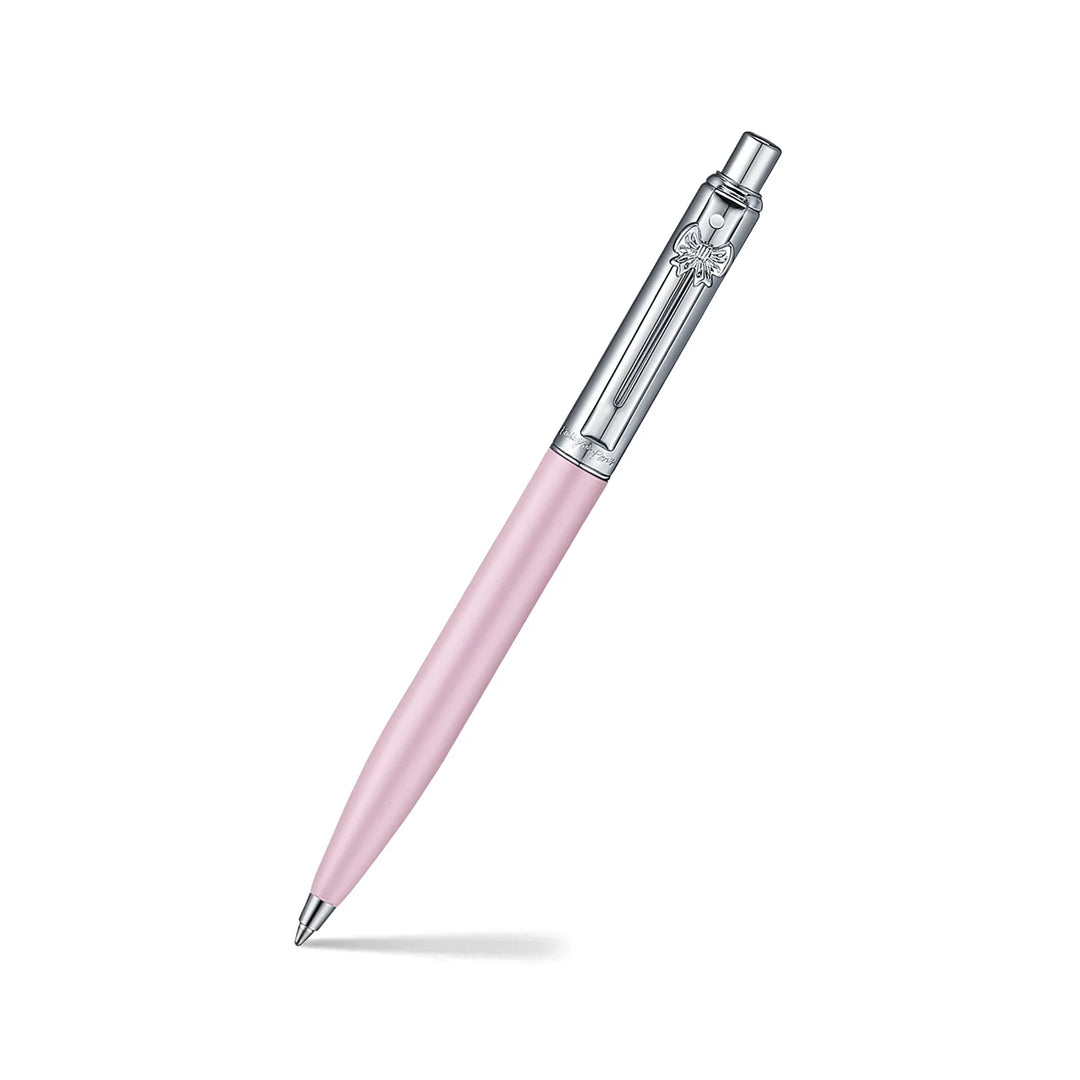 Sheaffer - Emily in Paris - Sentinel 321 Pink Matte Finish Ballpoint Pen and A6 Notebook - Gift Set