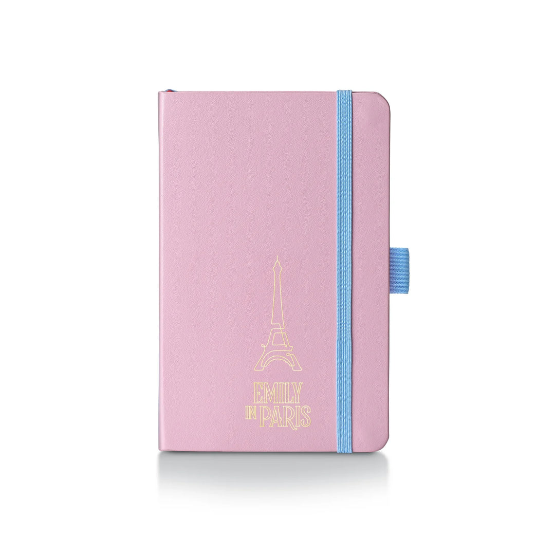 Sheaffer - Emily in Paris - Sentinel 321 Pink Matte Finish Ballpoint Pen and A6 Notebook - Gift Set