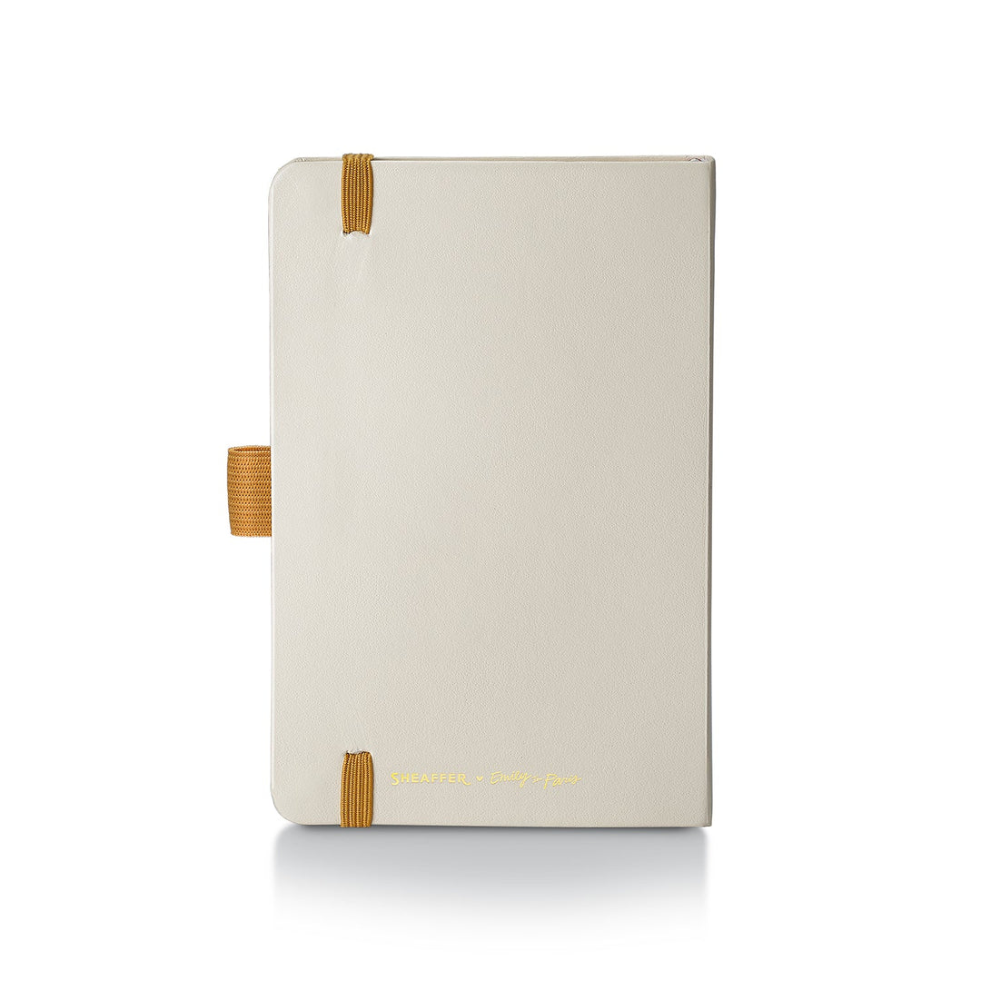 Sheaffer - Emily in Paris - 100 Champagne Gold Ballpoint Pen and Small Notebook - Gift Set