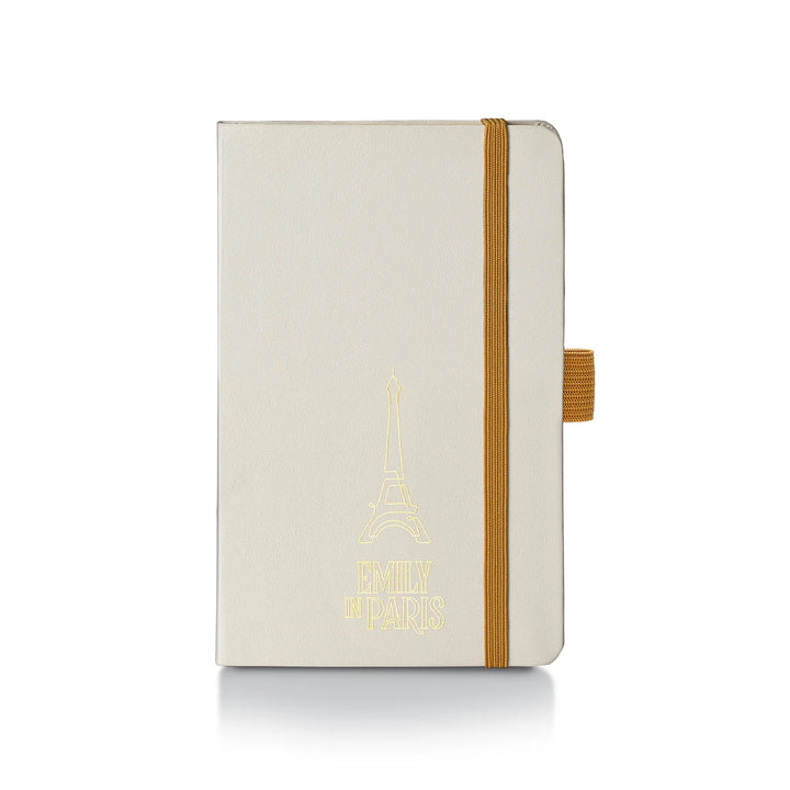 Sheaffer - Emily in Paris - 100 Champagne Gold Ballpoint Pen and Small Notebook - Gift Set