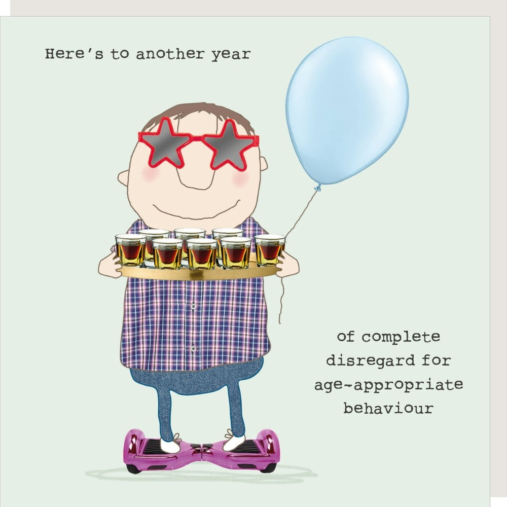 Rosie Made A Thing Card - DISREGARD BOY