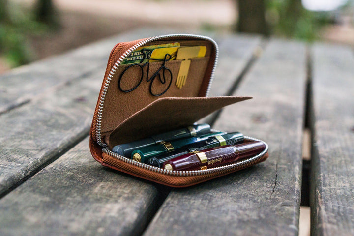 Galen Leather - EDC Wallet - Brown