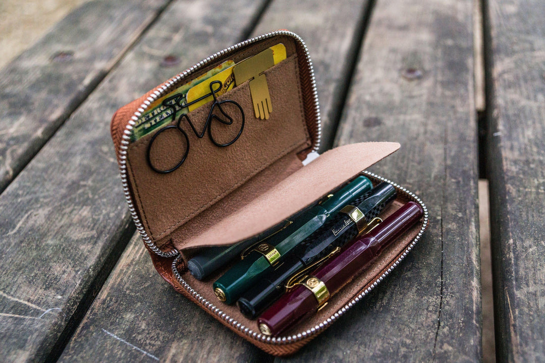 Galen Leather - EDC Wallet - Brown