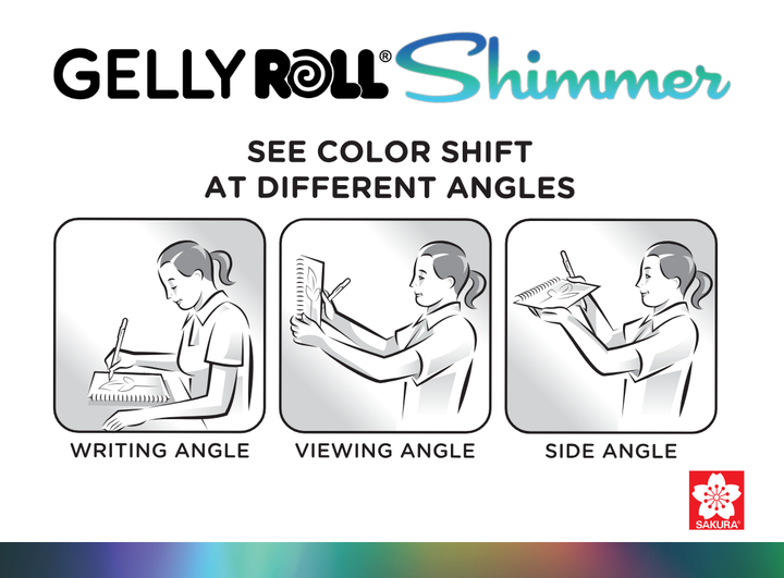 Sakura - Gelly Roll Gel Pen - Shimmer Series