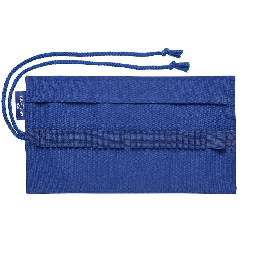 FABER-CASTELL - Goldfaber Empty Pencil Roll - Blue