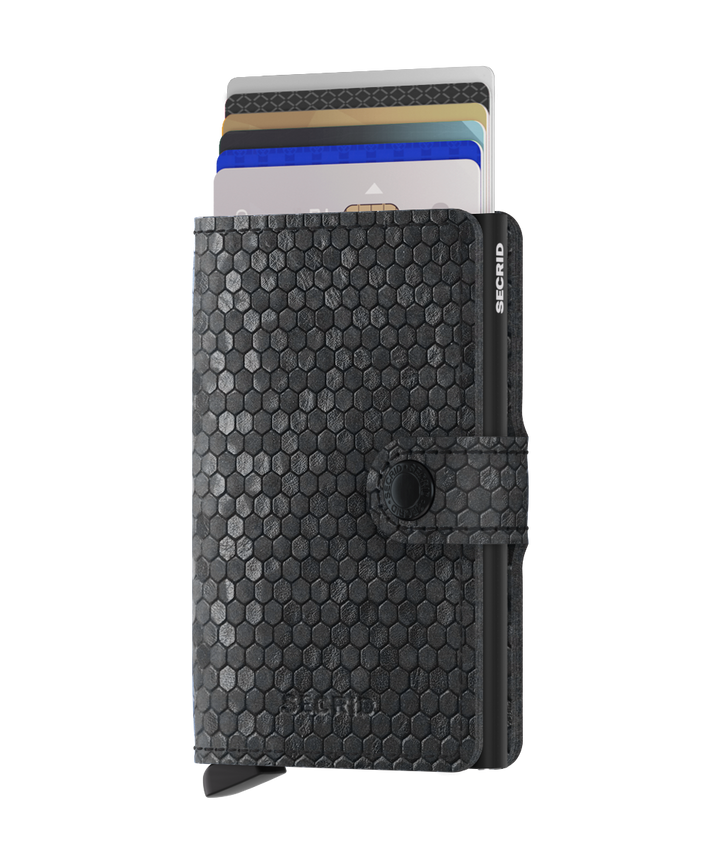 SECRID - MINIWALLET - HEXAGON BLACK