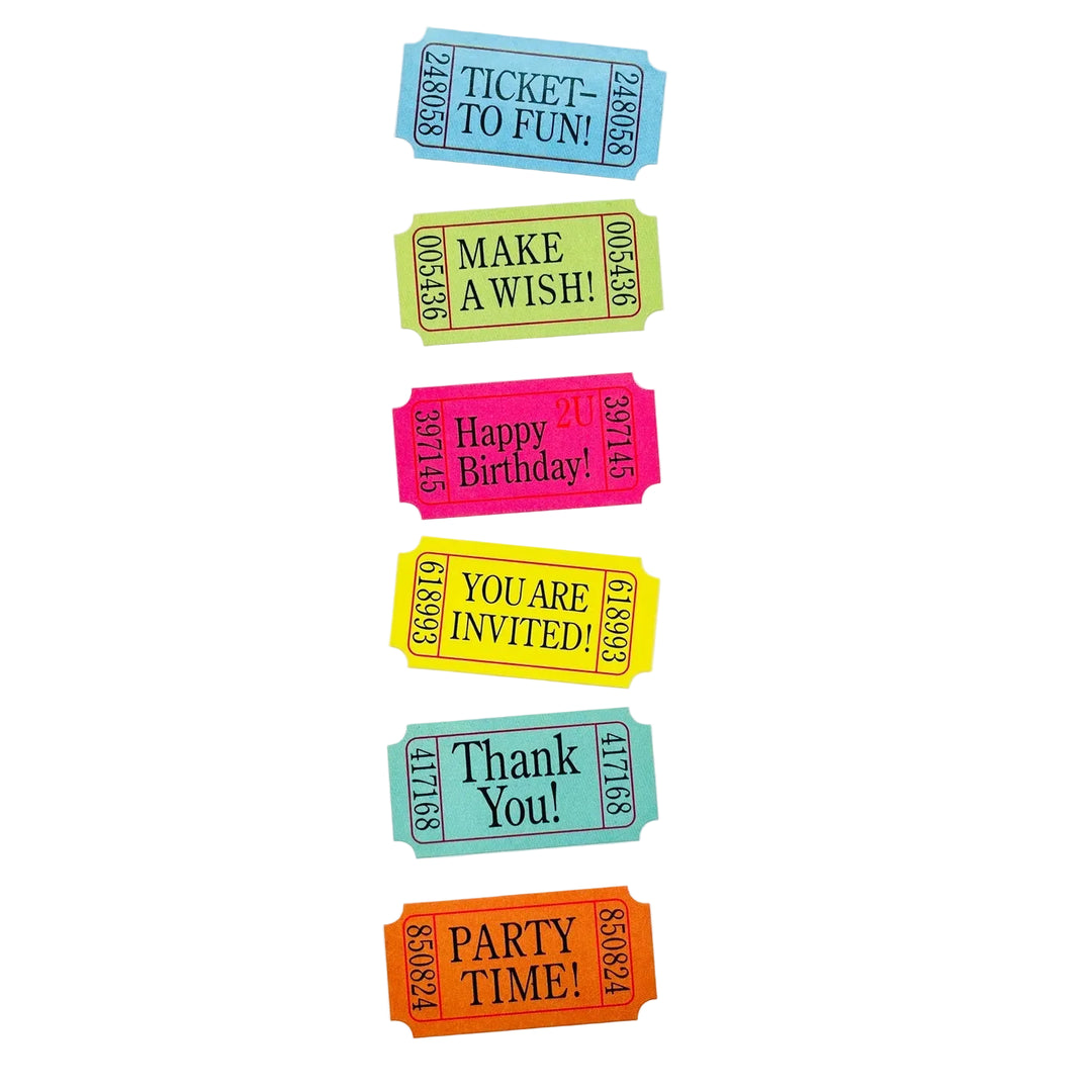 Mrs. Grossman's - Sticker Strip - Party Tickets