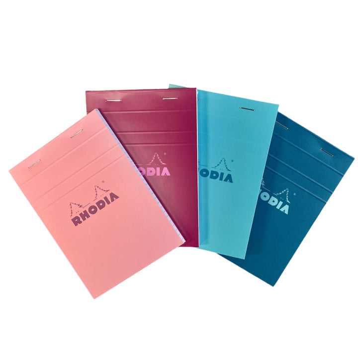 Rhodia - No. 13 Stapled Notepad A6 - Assorted Colors