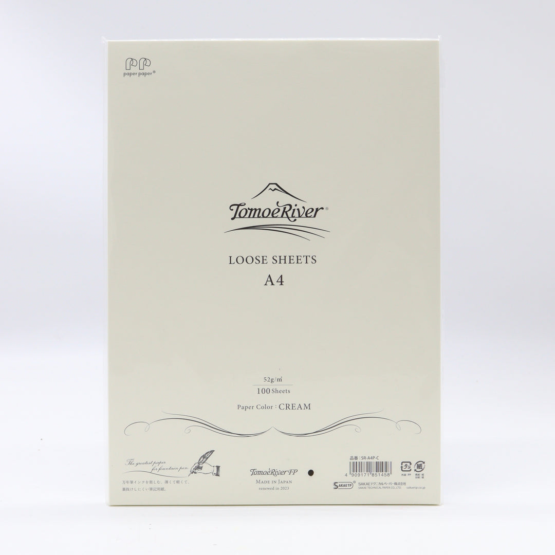 SANZEN - Tomoe River Paper - 100 Loose Sheets | A4 Plain