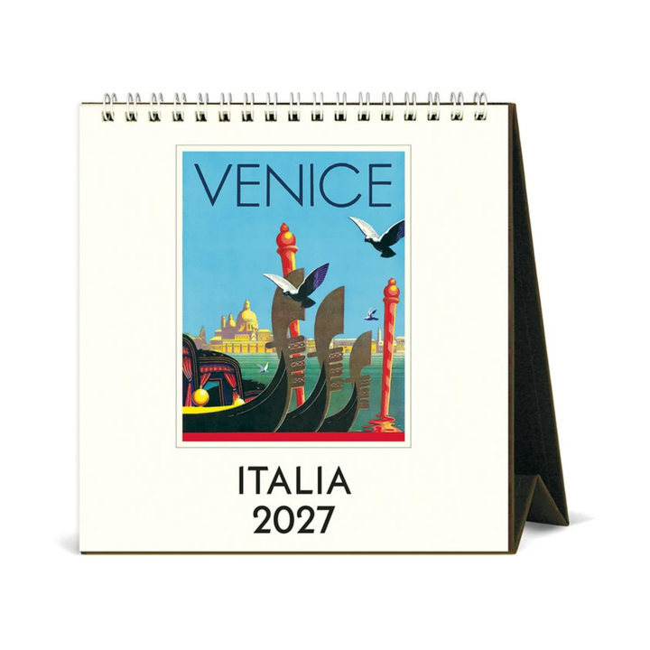 Cavallini & Co - 2027 Desk Calendar - Italia