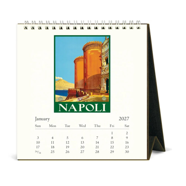Cavallini & Co - 2027 Desk Calendar - Italia