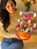 freshcut paper - Large Pop-Up Flower Bouquet - Jack-O'-Lantern Boo-quet