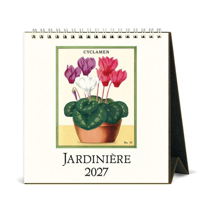 Cavallini & Co - 2027 Desk Calendar - Jardiniere