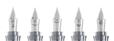 PILOT - Kakuno Fountain Pen - Clear Blue