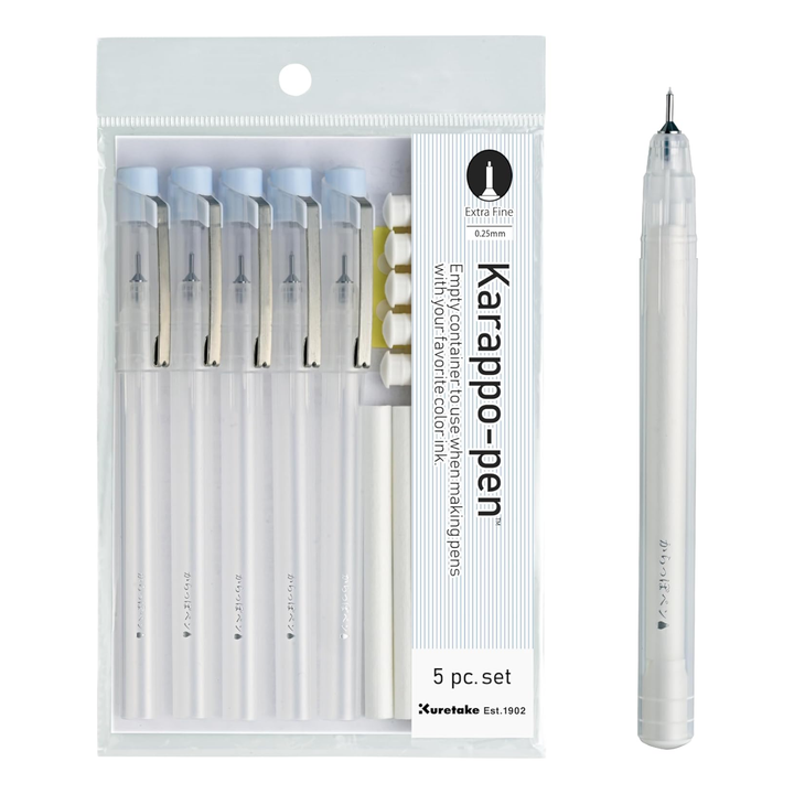 Kuretake - Karappo-Pen - 5-Piece Set