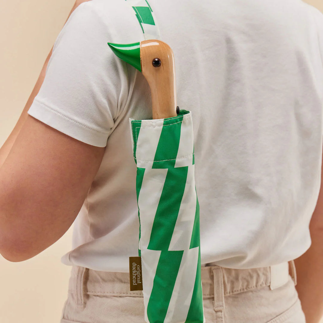 Original Duckhead - Compact Umbrella - Kelly Bars