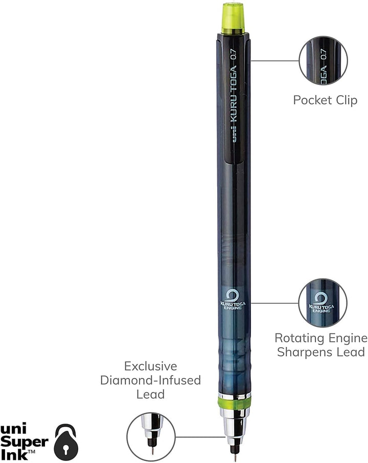 UNIBALL - Kuru Toga Mechanical Pencil Starter Kit