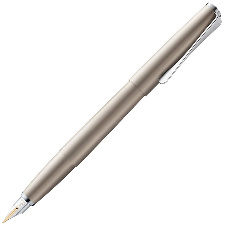 LAMY - Studio Fountain Pen - Palladium 14kt Gold Nib - Medium