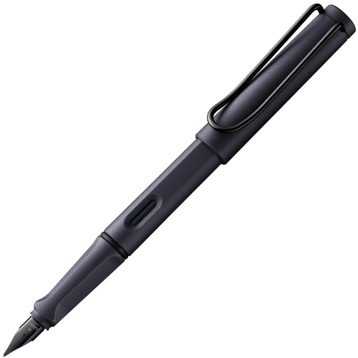 LAMY - Safari Fountain Pen - Steel Black V2