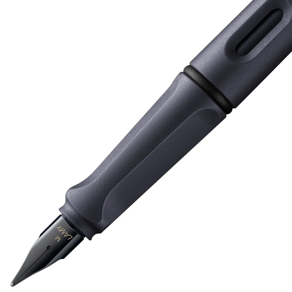 LAMY - Safari Fountain Pen - Steel Black V2