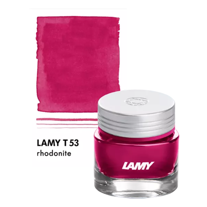 LAMY - T53 Crystal Ink Bottles 30ml  - Rhodonite