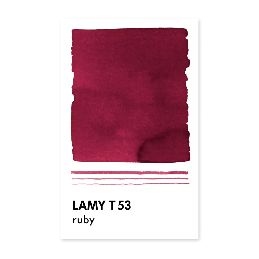LAMY - T53 Crystal Ink Bottles 30ml  - Ruby
