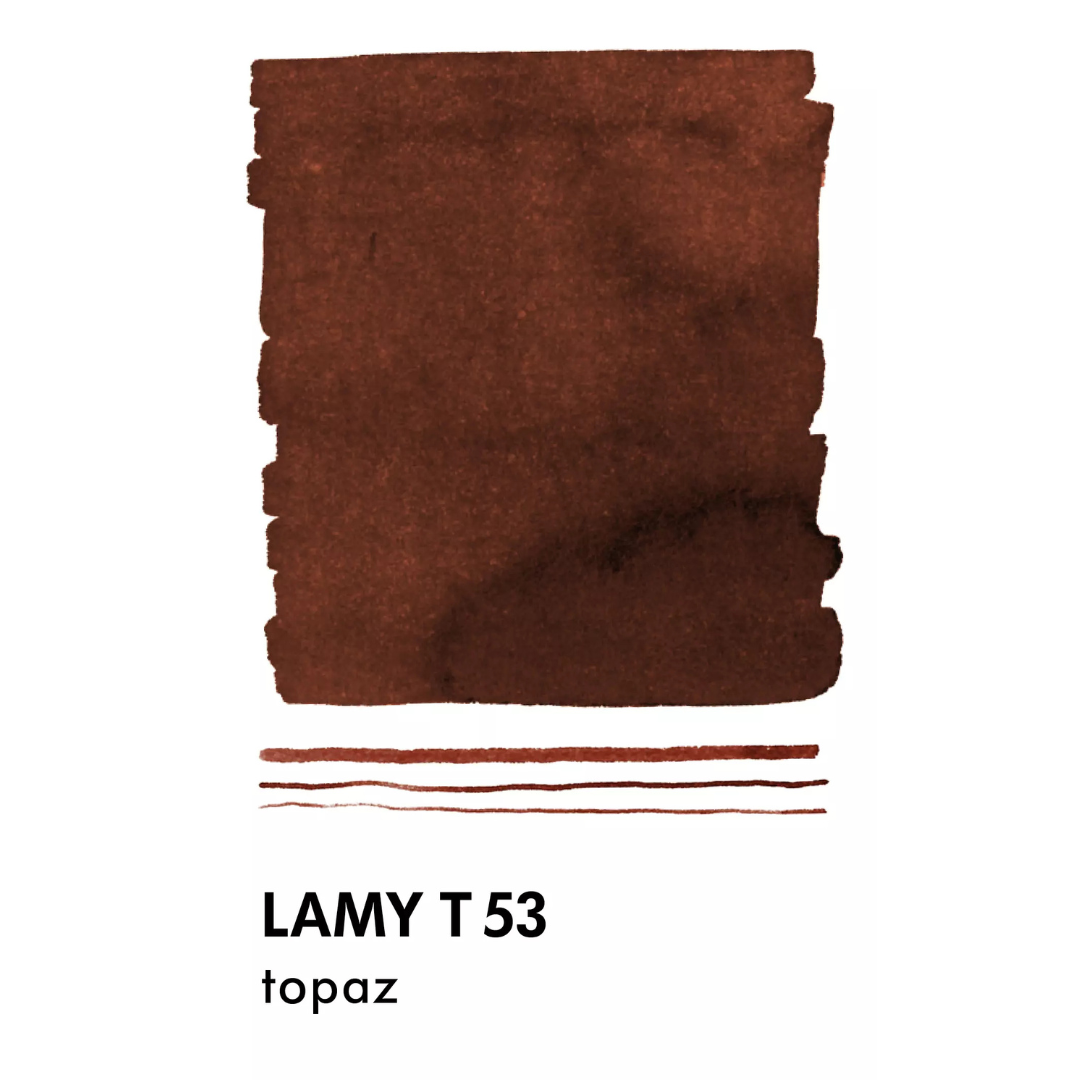 LAMY - T53 Crystal Ink Bottles 30ml  - Topaz