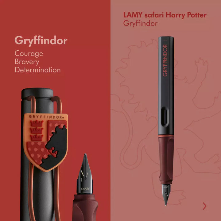 Lamy - Safari Fountain Pen - Harry Potter Special Edition - All 4 Colours Complete Set