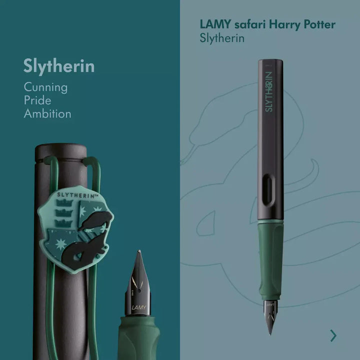 Lamy - Safari Fountain Pen - Harry Potter Special Edition - All 4 Colours Complete Set