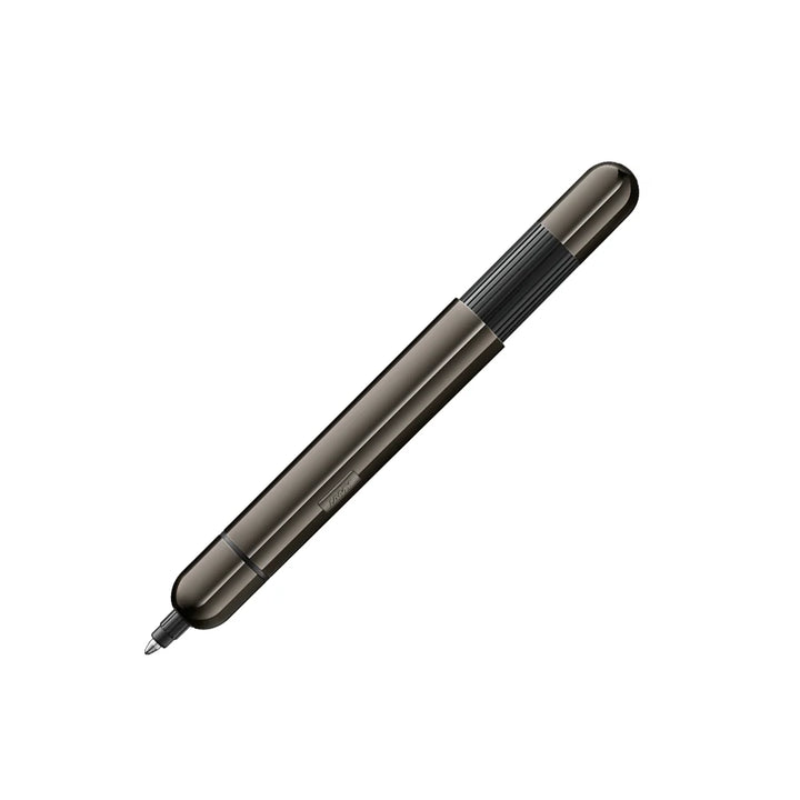 LAMY Pico - Ballpoint Pen and Leather Pouch Set - Ruthenium