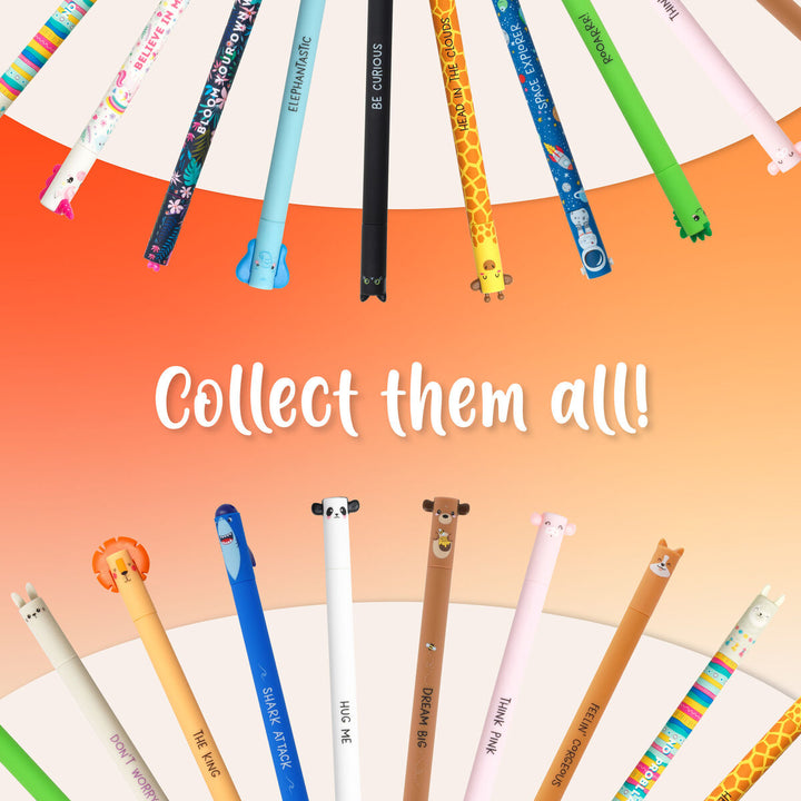 Legami - Erasable Gel Pen - Teddy Bear