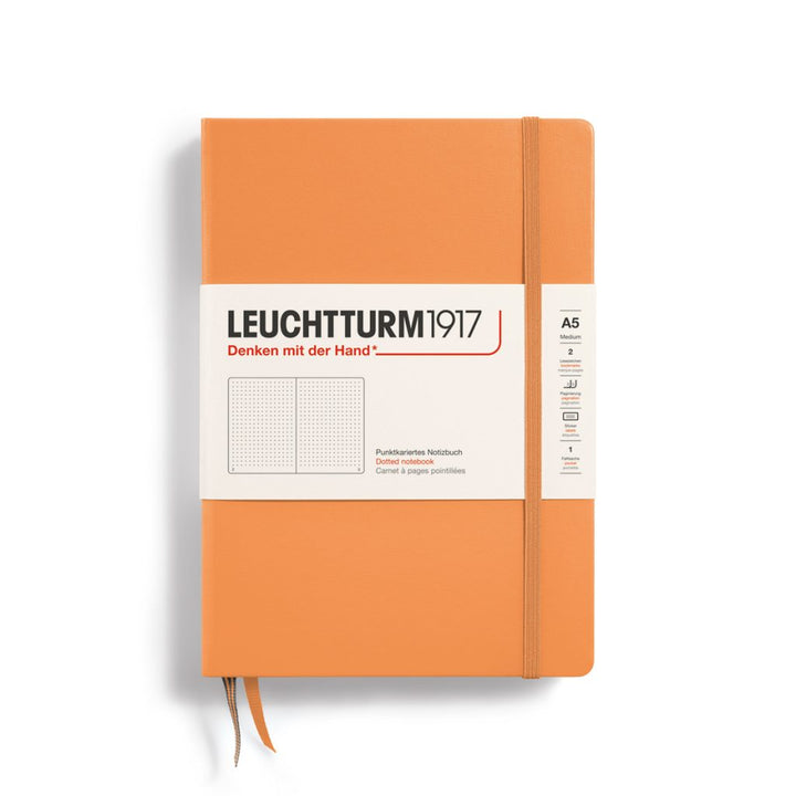 Leuchtturm1917 - A5 Notebook - Medium - Hardcover - Apricot