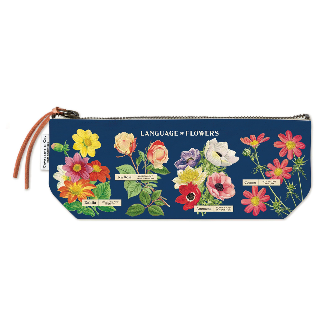 Cavallini & Co - Mini Pouch - Language of Flowers