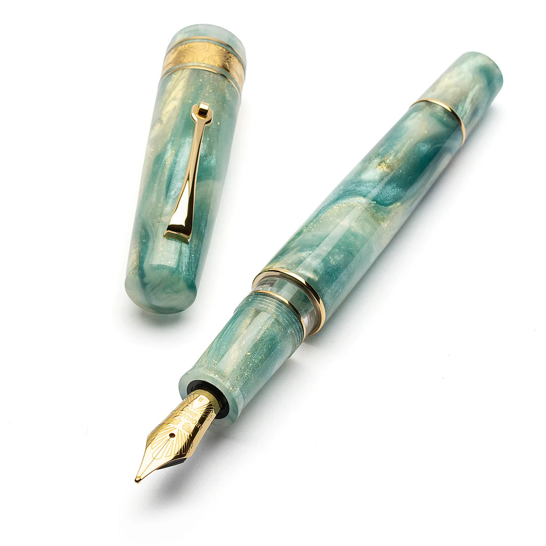 Leonardo Pen - Momento Zero Grande 2.0 Fountain Pen - Ortensia - Power of Flower 2026 Limited Edition