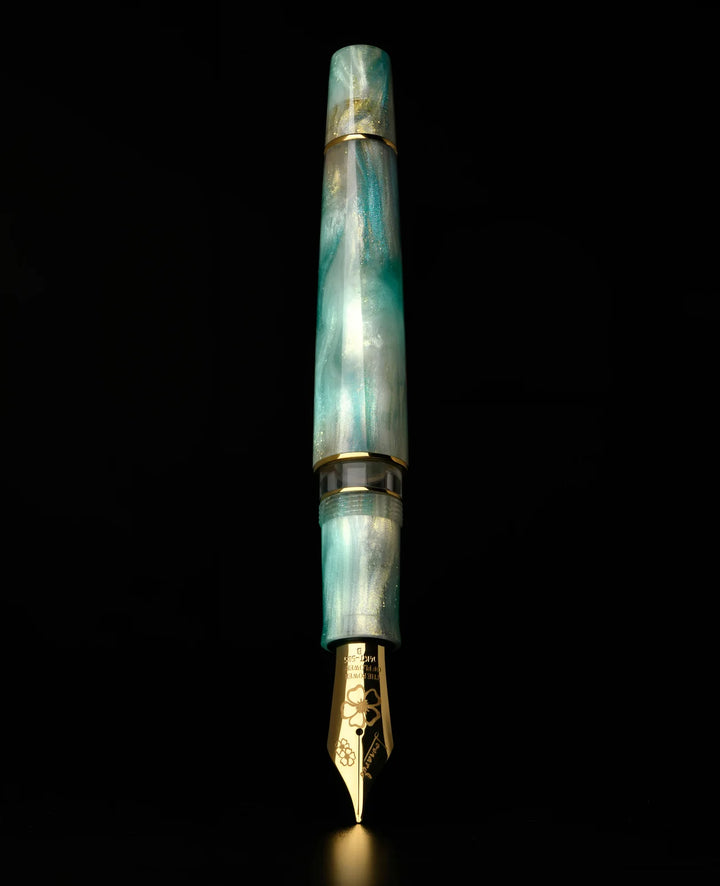 Leonardo Pen - Momento Zero Grande 2.0 Fountain Pen - Ortensia - Power of Flower 2026 Limited Edition