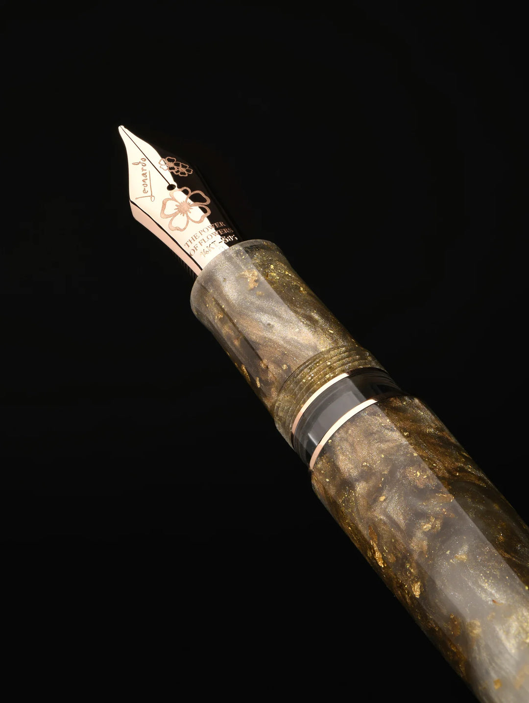 Leonardo Pen - Momento Zero Grande 2.0 Fountain Pen - Cosmos - Power of Flower 2026 Limited Edition