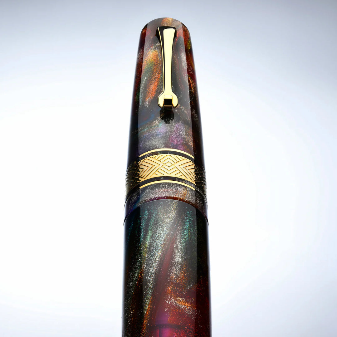 Leonardo Pen - Supernova Primary Manipulation 5 #6 Steel Nib – Gold trim