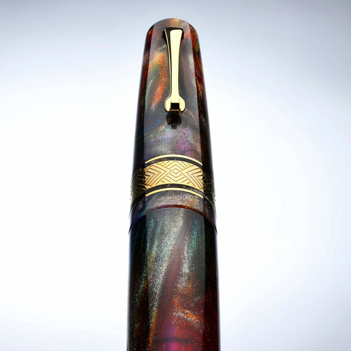 Leonardo Pen - Supernova Primary Manipulation 5 #6 Steel Nib – Gold trim