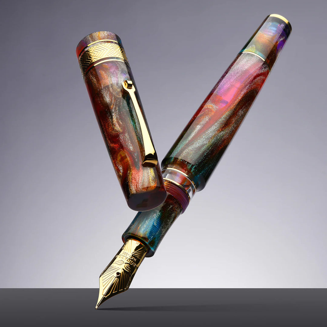 Leonardo Pen - Supernova Primary Manipulation 5 #6 Steel Nib – Gold trim