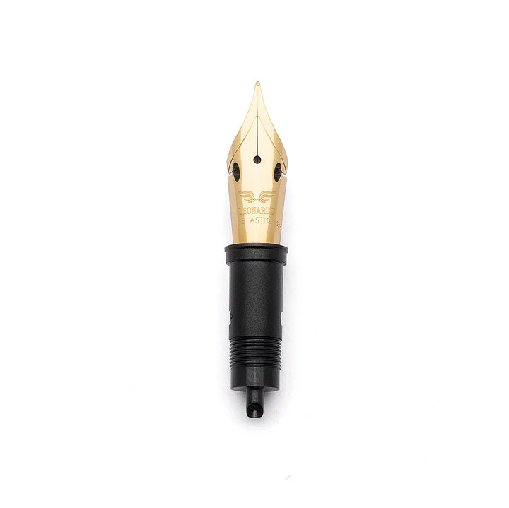 Leonardo Pen - Replacement Elastic Nibs - Gold Plated Elastic Steel - Extra Fine
